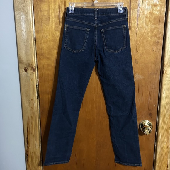 Gap Kids 16 Reg Boys Dark Blue Jeans Youth Stretch Boot Cut Adjustable Waist EUC - Picture 4 of 7